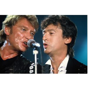 Johnny Hallyday et Alain Bashung Palais des Sports 87 Pierre Terrasson