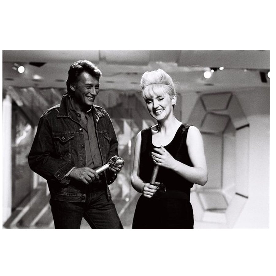 Johnny Hallyday et Carmel chez Drucker 87 – Pierre Terrasson