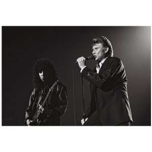 Johnny Hallyday et Nono Pierre Terrasson