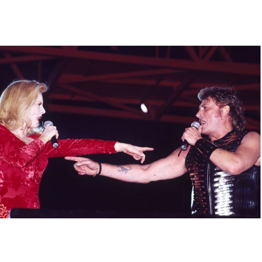 Johnny Hallyday et Sylvie Vartan Parc des Princes 93 – Pierre Terrasson