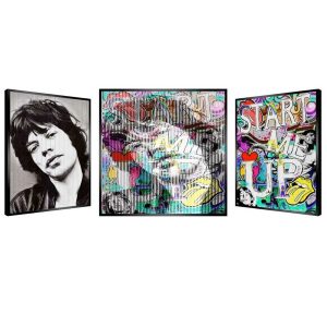 Mick Jagger 3D Patrick Rubinstein
