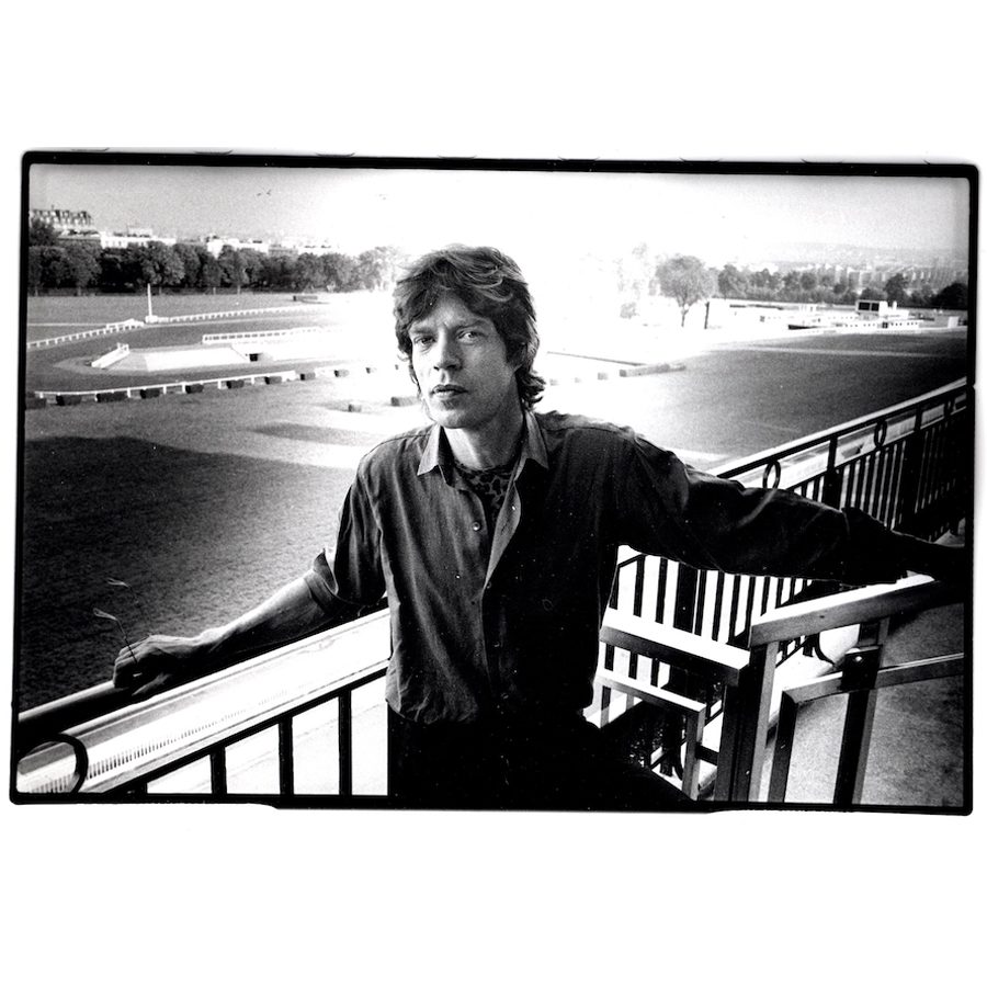 Mick Jagger Auteuil 1982 – Pierre Terrasson