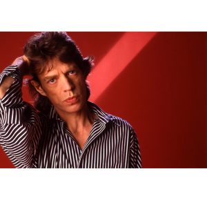 Mick Jagger Les mains dans les cheveux Londres 87 Pierre Terrasson