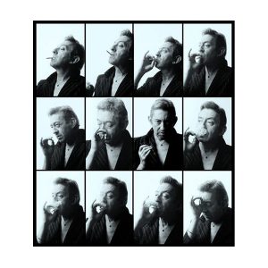 Serge Gainsbourg planche contact X9 cigarette Paris Pierre Terrasson Serge Gainsbourg planche contact X9 cigarette Paris Pierre Terrasson
